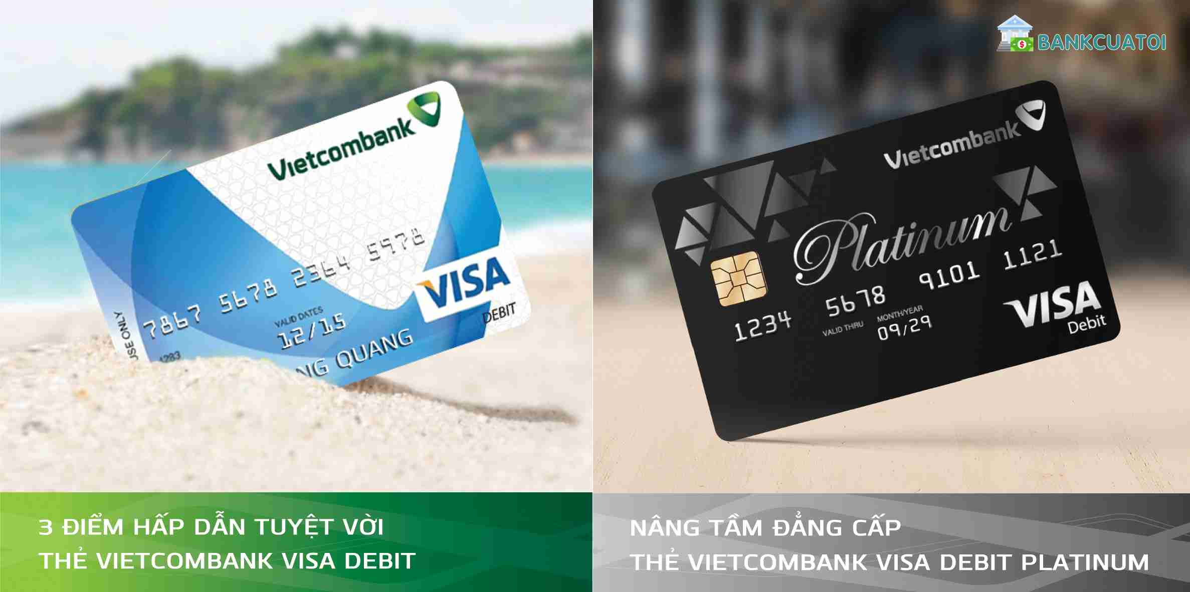 Chuyển tiền vào thẻ visa vietcombank