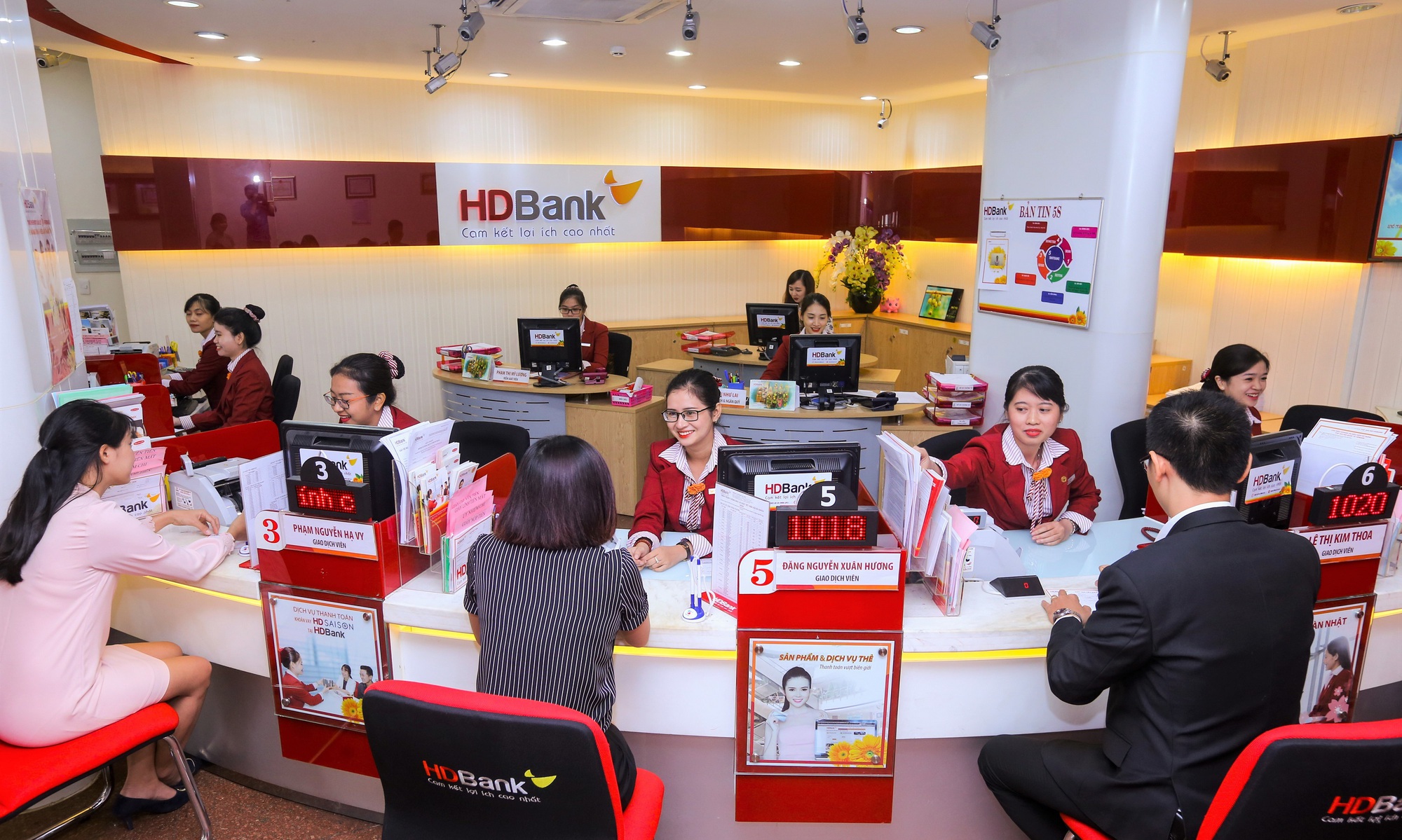 tài khoản HDBank bị khóa